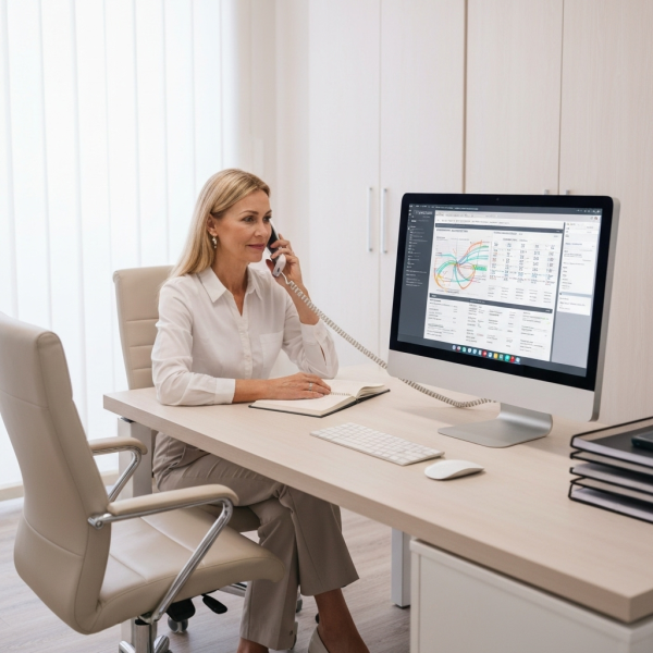 Externalisation de secrétariat médical pour professionnels de santé libéraux avec gestion complète des appels à Lille