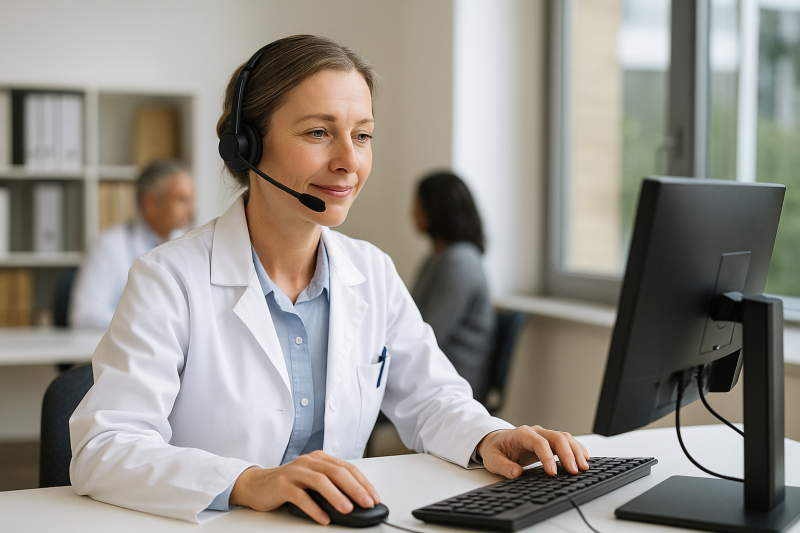Permanence téléphonique pour médecins