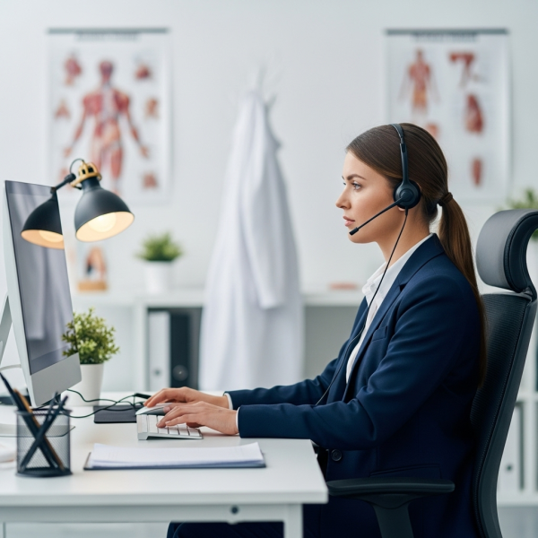 Gestion médicale optimisée avec filtrage des appels et externalisation complète du secrétariat pour médecins généralistes